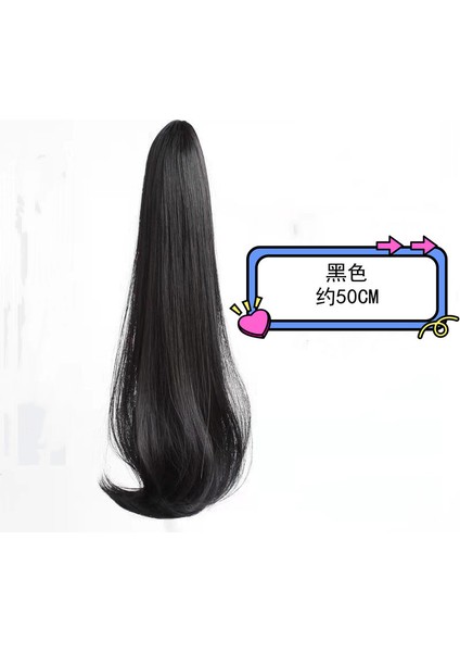 Peruk At Kuyruğu Kadın Uzun Saç Askısı Simülasyon Uzun Kıvırcık Saç Kavrama Yüksek At Kuyruğu Örgü Saç Kuyruk Mikro Rulo (Yurt Dışından) fiyatları