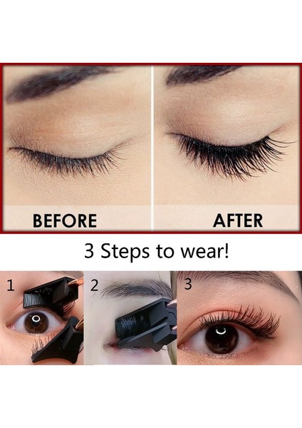 1 Takım Manyetik Kirpik Klipleri Seti 3D Vizon Kirpik Uzatma Tutkal Gerekmez Kolay Uygulama Eyelas El Yapımı Yeniden Kullanılabilir Las (Yurt Dışından) fırsatları