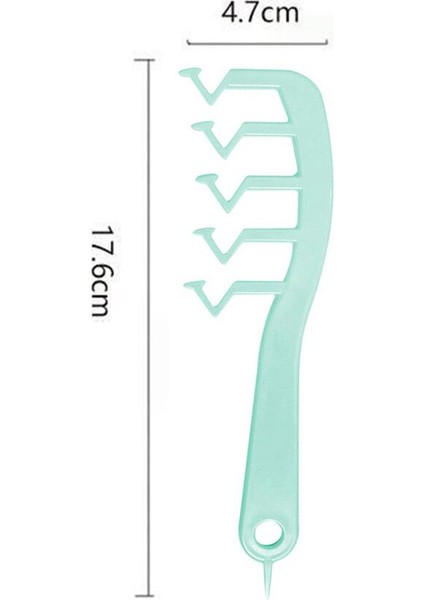 Taşınabilir Z Şekli Saç Yarık Tarak Salon Fırça Şekillendirici Kuaförlük Güzellik Adam Kadınlar Için Saç Dökülmesini Azaltmak Araçları (Yurt Dışından)