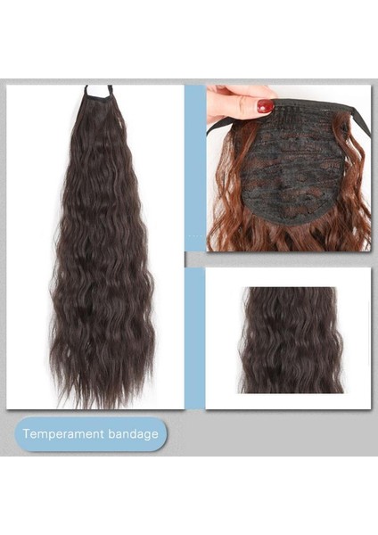 Kabarık At Kuyruğu Peruk Moda Uzun Dalgalı Saç Uzantıları Kadın Kızlar Için Kişiselleştirilmiş Saç Aksesuarları (Yurt Dışından) fiyatları