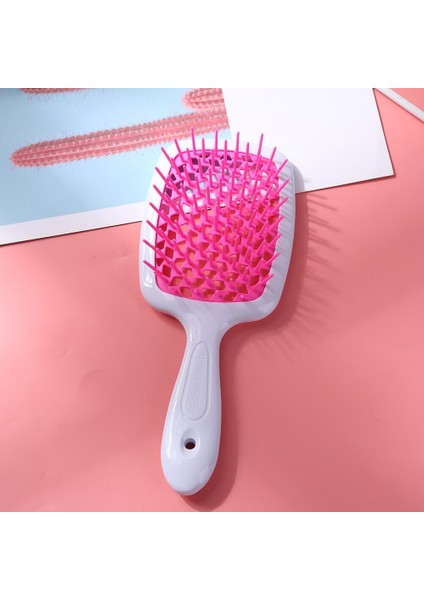 Geniş Diş Hava Yastığı Tarak Kadın Saç Derisi Masaj Saç Islak ve Kuru Fırça Hava Yastığı Kıvırcık Saç Fırçası Içi Boş Izgara Tarak Dıy Şekillendirici Aracı (Yurt Dışından) fiyatları