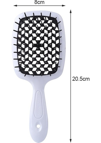Geniş Diş Hava Yastığı Tarak Kadın Saç Derisi Masaj Saç Islak ve Kuru Fırça Hava Yastığı Kıvırcık Saç Fırçası Içi Boş Izgara Tarak Dıy Şekillendirici Aracı (Yurt Dışından) fırsatları