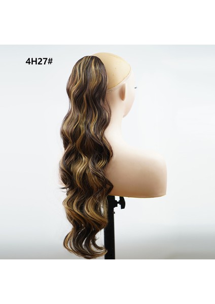 Avrupa ve Amerika Sınır Ötesi Peruk Ipli Fiber At Kuyruğu Uzun Kıvırcık Hairbodybig Wave Ipli At Kuyruğu (Yurt Dışından) modelleri