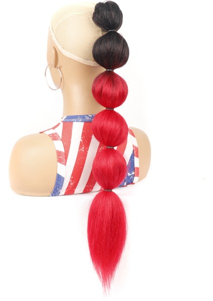 Dış Ticaret Peruk At Kuyruğu Kabarcık Peruk Uzun Kıvırcık Saç Kişilik At Kuyruğu Uzantıları Fener Örgü Peruk At Kuyruğu (Yurt Dışından) modelleri