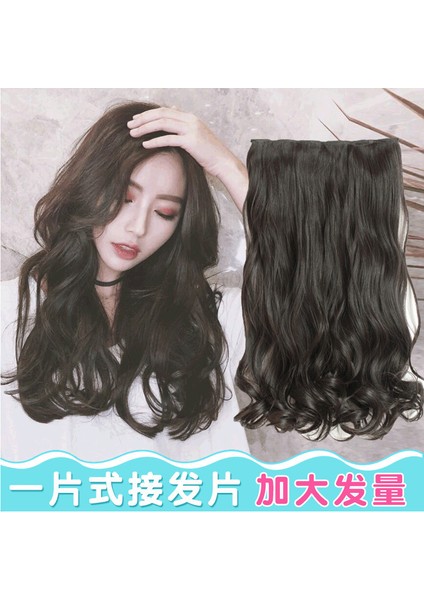 Peruk Seti Tek Parça Kadın Uzun Kıvırcık Saç Büyük Dalga Uzun Saç Düz Saç Görünmez Net Kızıl Saç Uzatma Kabarık Doğal Peruk (Yurt Dışından) fiyatları