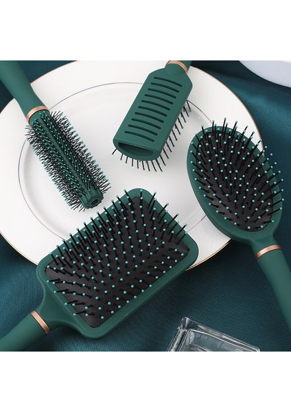 Saç Derisine Masaj Tarak Hava Yastığı Saç Fırçası Naylon Kadın Islak Kıvırcık Detangle Saç Fırçası Salon Kuaförlük Şekillendirici Araçları (Yurt Dışından)