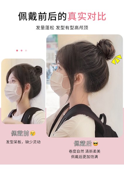 Gerçek Saç Bandı Bun Peruk Kadın Kabarık Antik Stil Chignon Yapay Saç Topuz Tam Gerçek Saç Tomurcuk Kabarık Eserdir (Yurt Dışından) fiyatları