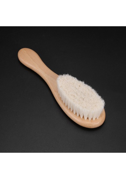 2x Ahşap Saplı Kuaförlük Yumuşak Elyaf Fırça Berber Boyun Duster Temizleme Kaldırma Fırçası Saç Şekillendirici Araçları (Yurt Dışından)