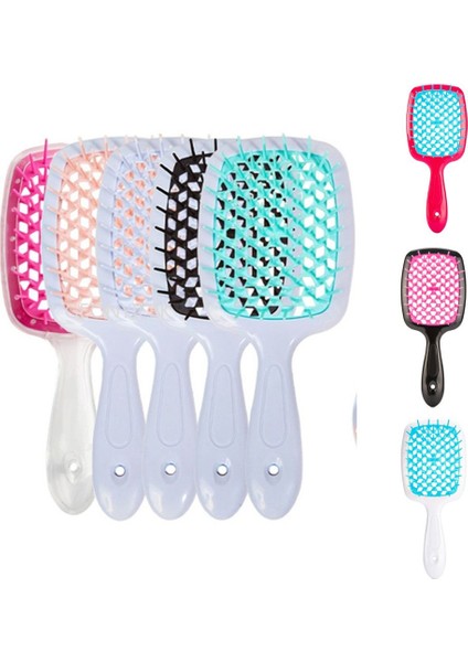 Geniş Diş Hava Yastığı Tarak Kadın Kafa Derisi Masaj Tarak Hava Yastığı Kıvırcık Saç Kabarık Şekillendirici Fırça Içi Boş Izgara Tarak (Yurt Dışından) fiyatları