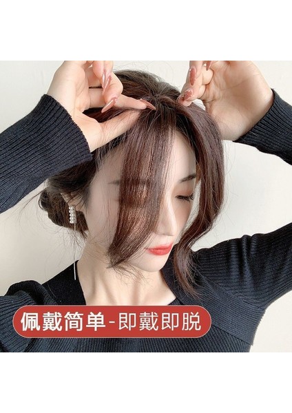 Patlama Peruk Hava Sekiz Karakterli Peruk Seti Orta Uzunlukta Mikro Rulo Tek Parça Dikişsiz Doğal Saç Kafa Saç Değiştirme Kadın (Yurt Dışından) fiyatları