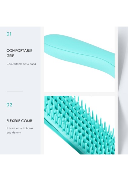 Adet Dolaşık Açıcı Fırça Seti Saç Derisi Masaj Fırçası Dolaşık Açıcı Fırça Saç Dolaşık Açıcı Için Afro 3A Ila 4c Kıvırcık Saç Fırçası (Yurt Dışından) indirimleri