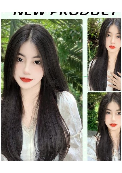 Peruk Seti Kadın Uzun Saç Kabarık Saç Hacmi Dikişsiz Görünmez Doğal Simülasyon Saç Iç Toka Üç Parçalı Mikro Hacimli Saç Uzatma (Yurt Dışından) indirimleri