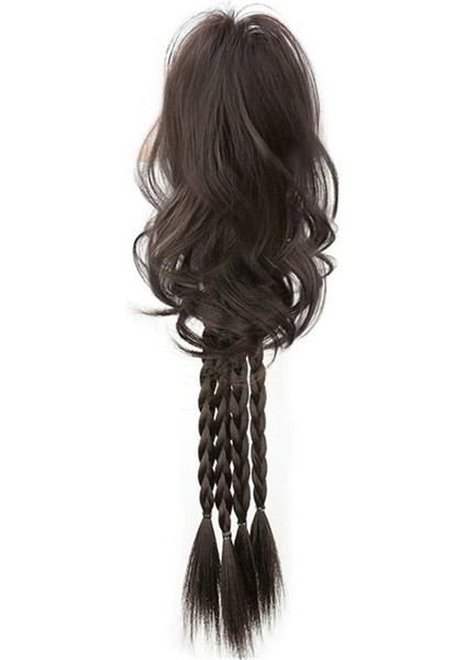 Tatlı Serin Boks Örgü Peruk Kadın Kavrama Klip Tipi Yarı Bağlı Şelale Kabarık Kıvırcık Saç Yüksek Kafatası Üst Simülasyon At Kuyruğu Tek Parça (Yurt Dışından) indirimleri