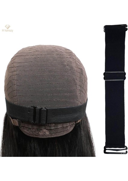 Ayarlanabilir Bantlar Çok Amaçlı Siyah Malzemeleri 16-28CM Ayarlanabilir Saç Şekillendirici Ürünler Dantel (Yurt Dışından)