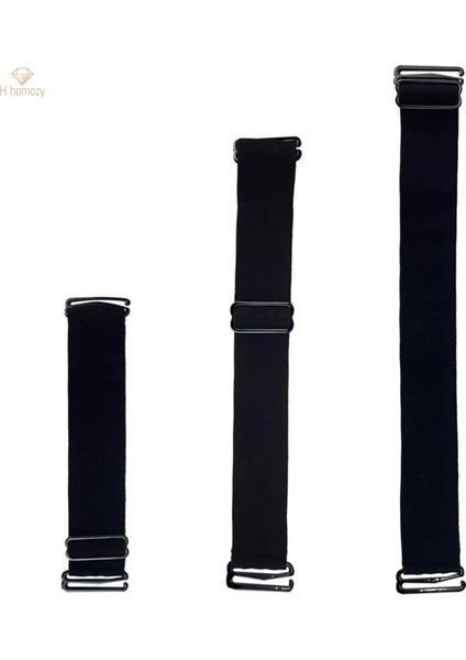 Ayarlanabilir Bantlar Çok Amaçlı Siyah Malzemeleri 16-28CM Ayarlanabilir Saç Şekillendirici Ürünler Dantel (Yurt Dışından)
