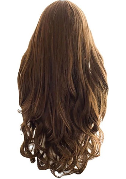 Peruk Uzun Kıvırcık Saç Yüksek Sıcaklık Fiber Klip Peruk Seti Tek Parça Dikişsiz Saç Uzatma (Yurt Dışından) modelleri