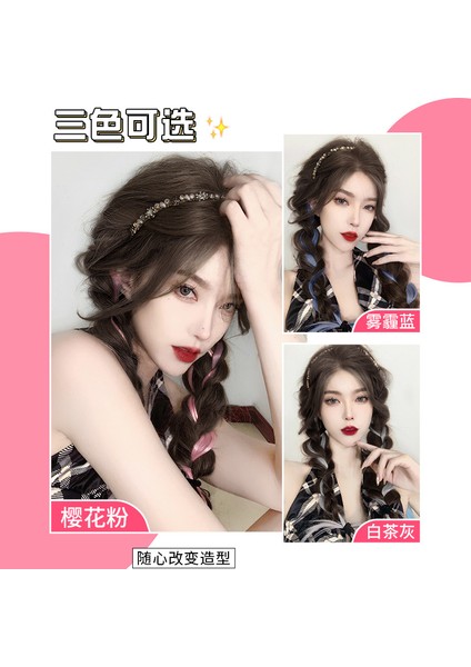 Yanlış Örgüler Kadın At Kuyruğu Y2G Vurgulamak Çift At Kuyruğu Sıcak Kız Özel Degrade Büküm Örgü Doğal At Kuyruğu Uzantıları At Kuyruğu (Yurt Dışından) fırsatları