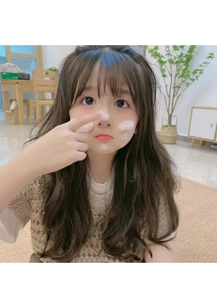 Çocuk Peruk Kadın Uzun Kıvırcık Saç Simülasyon Saç Uzun Saç Sentetik Peruk Parçaları (Yurt Dışından) modelleri