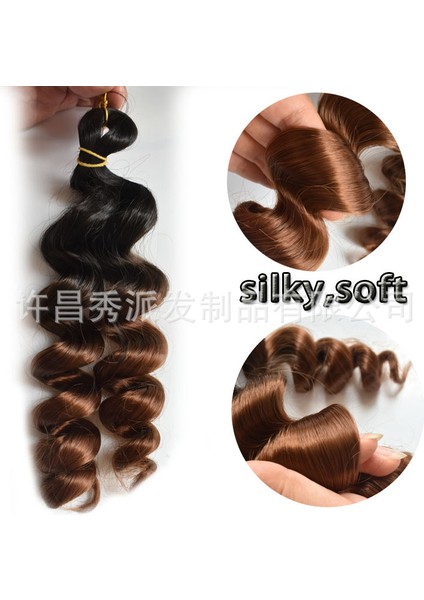 8IN10INFRANSIZ Gevşek Kıvırcık Tığ Örgüler Saç Afrika Peruk (Yurt Dışından) fırsatları