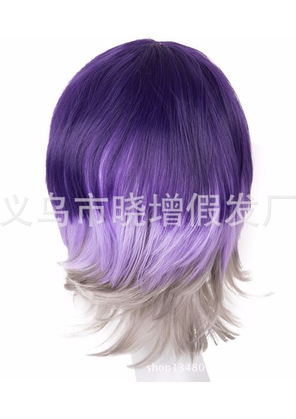 Cosplay Anime Peruk Erkek Kısa Saç 25CM Resim Rengi (Yurt Dışından) fırsatları