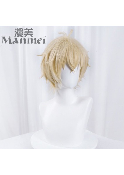 Manmei Seraph Mikaela Hyakuya Açık Altın Geriye Dönük Peruk Çünkü (Yurt Dışından) modelleri