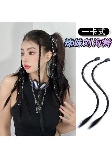 Yanlış Örgüler Kadın Büküm Uzun Örgü Y2G Ateşli Kız Boks Örgüsü At Kuyruğu Yanlış Örgüler Kadın Internet Ünlü Tatlı Havalı Stil Dreadlocks (Yurt Dışından) fırsatları