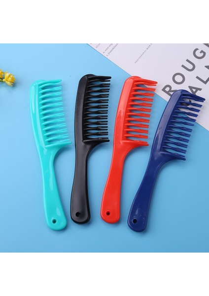 Taşınabilir Kuaför Tarak Çift Sıralı Diş Kadın Islak Kıvırcık Saç Fırçaları Pro Salon Saç Şekillendirici Araçları Saç Derisine Masaj Fırçası (Yurt Dışından) modelleri