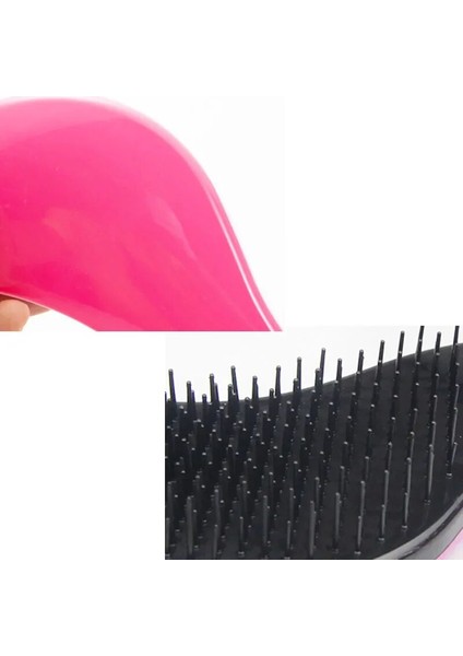 Bebek Çocuk ve Kadın Dolaşık Açıcı Saç Fırçası Tarak Salon Nazik Anti-Statik Fırça Arapsaçı Islak Kuru Kıllar Kolu Arapsaçı Kıvırcık (Yurt Dışından) modelleri