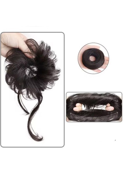 Kız Ejderha Sakal Kafa Peruk Saç Halat Kabarık Doğal Kadın Peruk Kore Tarzı Saç Aksesuarları (Yurt Dışından) fiyatları