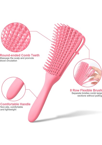 Dolaşık Açıcı Saç Fırçası Saç Derisi Masaj Saç Tarak Kadınlar Için Kuru Islak Kıvırcık Saç Siyah Doğal Saç Dolaşık Açıcı Saç Fırçası (Yurt Dışından) fiyatları