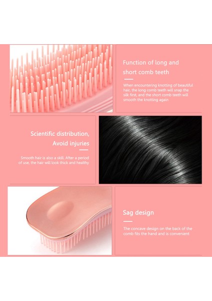 Hava Yastığı Masaj Tarak Kıvırcık Fırça Dolaşma Önleyici Saç Dökülmesi Temizleme Fırçası Anti-Statik Saç Fırçaları Kadın Kuaförlük Şekillendirici Araçları (Yurt Dışından) modelleri