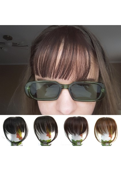 Yanlış Sentetik Patlama Saç Uzatma Saçak Doğal Saç Klipsi Saç Parçaları Açık Kahverengi Yüksek Sıcaklık Peruk (Yurt Dışından) fırsatları