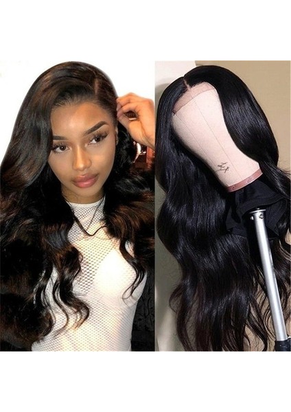 Peruk Kadın Avrupa ve Amerika Sınır Ötesi Tedarik Orta Uzunlukta Uzun Kıvırcık Saç Siyah Büyük Dalga Kimyasal Elyaf Ipek Kafa Coverwigfactory Satış (Yurt Dışından) modelleri
