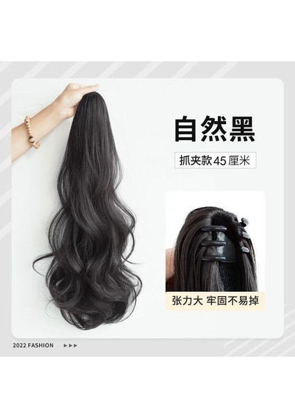 Yüksek At Kuyruğu Peruk Kadın Kavrama Büyük Dalga Uzun Kıvırcık Saç Görünmez Kabarık Saç Büyüme Bandaj Taklit Tam Gerçek Insan Saç Örgü (Yurt Dışından) fırsatları