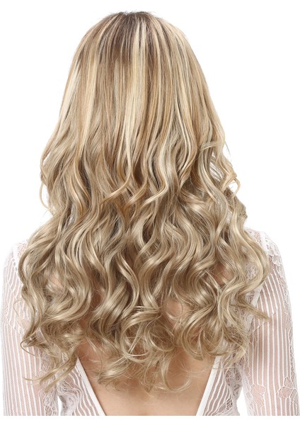 130 Gram Tek Parça Beş Kartlı Saç Uzatma Kadın Peruk Uzun Kıvırcık Saç Peruk Seti (Yurt Dışından) fırsatları