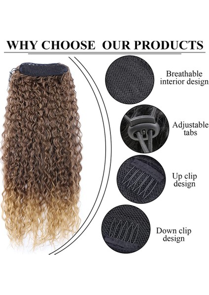 Uzun Kıvırcık At Kuyruğu Uzantıları Sentetik S Kıvırcık Yanlış Kuyruk Kadınlar Için 32 Inç Postiş At Kuyruğu Saç Uzantıları (Yurt Dışından) fırsatları