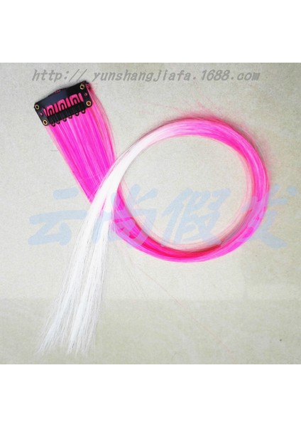 Avrupa ve Amerikan Tarzı Peruk Tek Kart Asılı Kulak Boyalı Renk Saç Uzatma Degrade Uzun Düz Saç Bb Klip Postiş Klip Stokta (Yurt Dışından) fiyatları