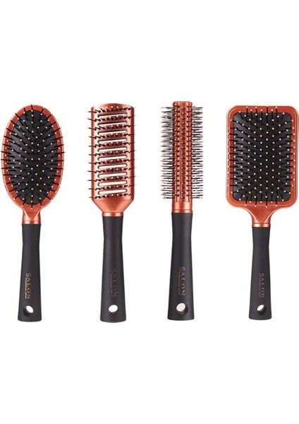 Saç Fırçası Kadın Saç Derisi Masaj Kuru Islak Düz Kıvırcık Detangle Anti-Statik Hava Yastığı Tarak Taşınabilir Salon Kuaförlük Şekillendirici (Yurt Dışından)