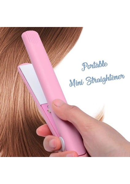 Mini Saç Düzleştirici Bukle Makinesi Mini Saç Düzleştirici Saç Sakal Demir Şekillendirici Doğrultma Demir Düz Seramik Bigudi (Yurt Dışından) fiyatları