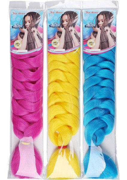 Dış Ticaret Afrika Kimyasal Elyaf Peruk Büyük Örgü Jumbo Örgü Hairdreadlocks Yüksek Sıcaklık Jacques Örgü (Yurt Dışından) indirimleri