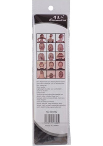 Kıvırcık Saç Hazine Topu Kafa Saç Bigudi Çiçek Çiçek Kafa Saç Çanağı (Yurt Dışından)