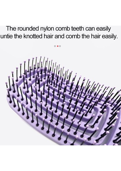 Saç Derisi Masaj Tarak Saç Fırçası Kıl Naylon Kadın Islak Kıvırcık Detangle Saç Fırçası Salon Kuaförlük Şekillendirici Araçları Damla (Yurt Dışından) fırsatları