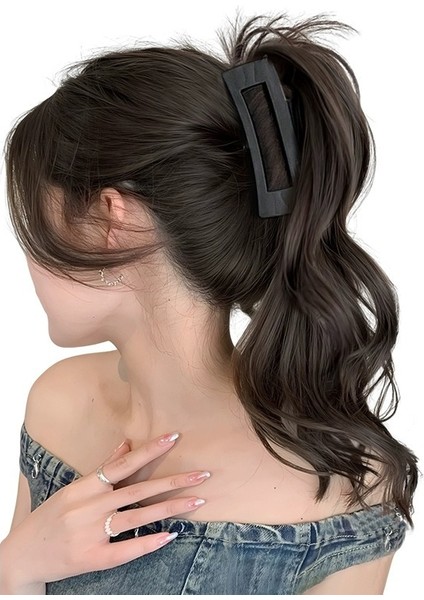 Peruk Kadın Uzun Saç Örgü Simülasyon Tatlı Serin Sıcak Kız Işık Köpekbalığı Klip Şelale Çeşme Yarım Kravat Yüksek At Kuyruğu Kıvırcık Saç (Yurt Dışından) indirimleri