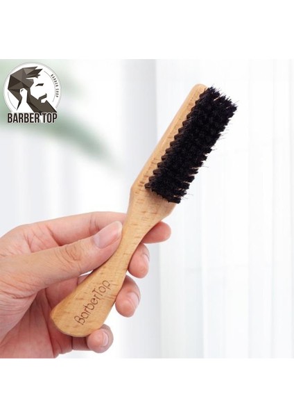Erkekler Şekillendirici Tarak Sakal Saç Fırçası Yüz Masaj Tıraş Tarağı Berber Anti-Knot Bıyık Fırçası Profesyonel Ahşap Taraklar (Yurt Dışından)