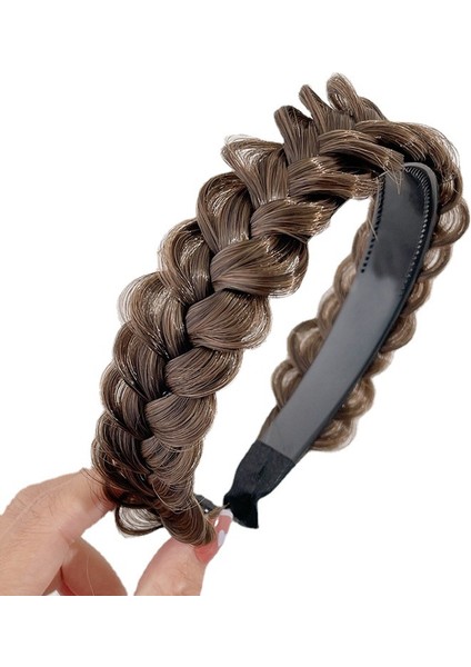 Büküm Örgü Peruk Saç Çemberi Kadın Headdress Entegre Kılçık Bezleri Örgülü Saç Bandı Örgü Firkete Internet Ünlü 2024 Yeni (Yurt Dışından) indirimleri