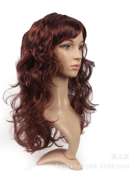 Türük Fabrika Peruk Uzun Kıvırcık Saç Yan Patlama Modeli Peruk Şişme Bebek Peruk (Yurt Dışından) fiyatları
