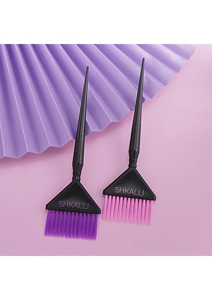 Shkallı Renk Tonu Fırçası Profesyonel Salon Saç Boyası Fırçası Genişletilmiş Yumuşak Kıllar Saç Fırçası Saç Boyası Araçları (Yurt Dışından) fiyatları