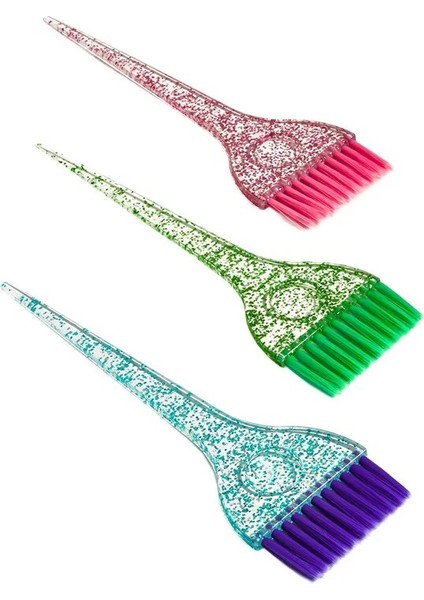 Saç Boyası Fırçası Plastik Kristal Saç Boyama Aplikatör Fırça Saç Tarak Berber Aletleri Salon Saç Şekillendirici Profesyonel Aksesuarlar (Yurt Dışından) fiyatları