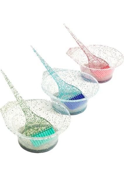 Saç Boyası Fırçası Plastik Kristal Saç Boyama Aplikatör Fırça Saç Tarak Berber Aletleri Salon Saç Şekillendirici Profesyonel Aksesuarlar (Yurt Dışından) modelleri