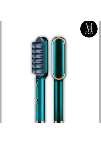 909 Kıvırcık Saçlar Için Profesyonel Saç Düzleştirici Fırça Elektrikli Saç Düzleştirici Fırça 100% Orijinal Kullanımı Kolay (Yurt Dışından) indirimleri